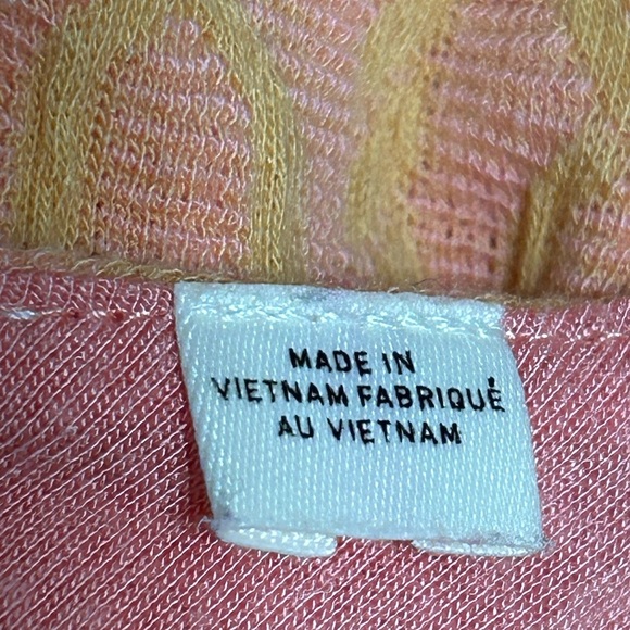 Anthropologie 9-H15 StCL Fit & Flare Dress Pale Orange Pink Cut Out Back Medium - Picture 9 of 14